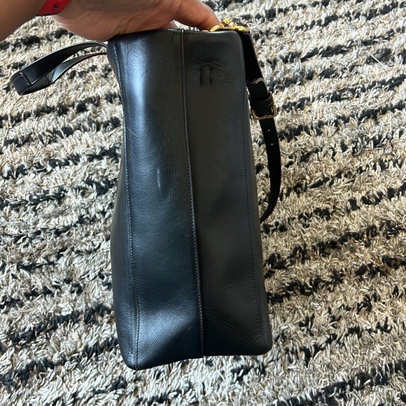 Loewe Black Leather Papelle Bag - Picture 6 of 16